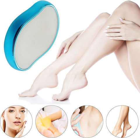 Bleame Crystal Hair Eraser – Painless Exfoliation Hair Removal Tool For Men & Women Arms Leg Back - Nayab Style