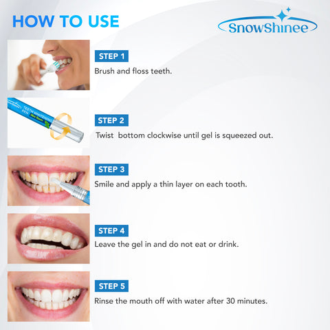 Dazzling Instant White Teeth Whitening Pen - Nayab Style