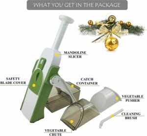 4 In 1 Vegetable Cutter Chopper Adjustable Multi-function Vegetable Cutter Kitchen Shredder Grater Artifact - Nayab Style