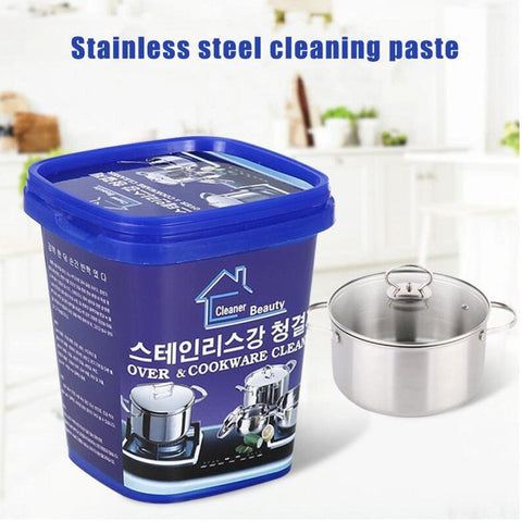 Kitchenware Cleaner Stainless Steel Cookware Cleaning Cream Kithen Cleaner Dishwashing Detergent - Nayab Style