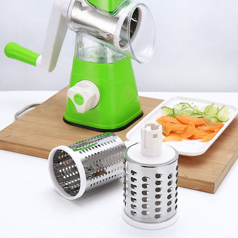 Manual Vegetable Cutter Slicer Multifunctional Round Slicer Gadget Multi-function Kitchen Gadget Food Processor Blender Cutter - Nayab Style